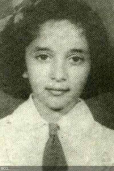 Madhuri Dixit as kids