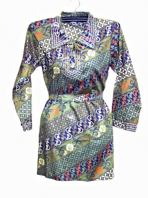The ART of Batik Fabric Dress