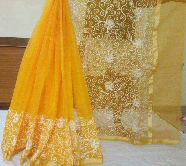 Kota Doria sarees wid blouse