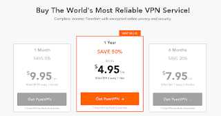 PureVPN Pricing and Plans