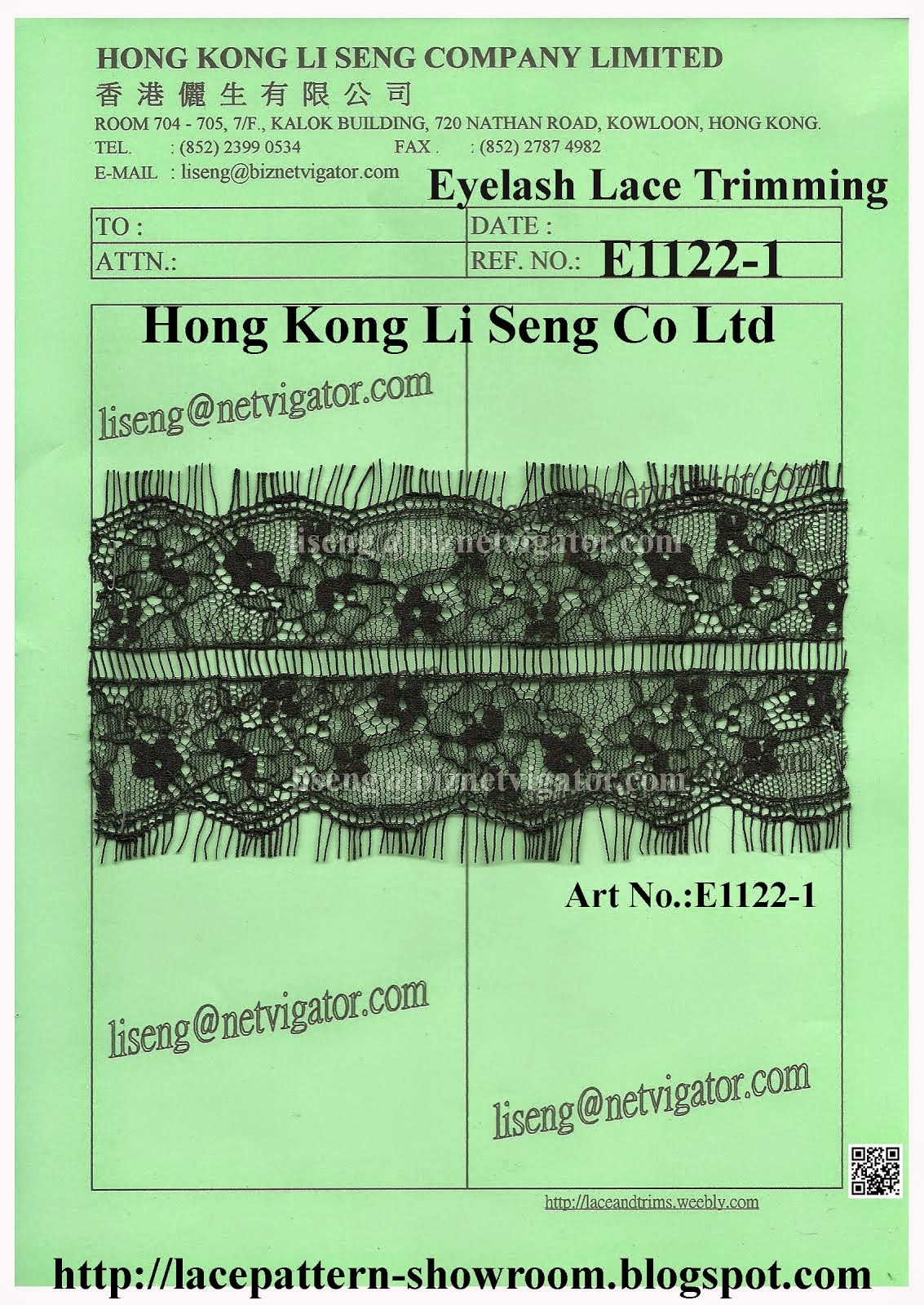 New Eyelash Lace Trimming Manufacturer Wholesale and Supplier - Hong Kong Li Seng Co Ltd