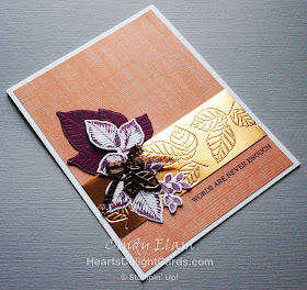 Heart's Delight Cards, Rooted in Nature, Sympathy Card, Stampin' Up!