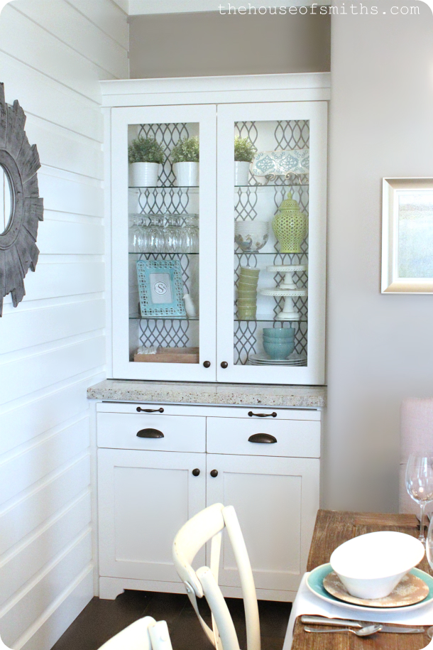 A Custom Dining Room Hutch & Pretty Little Pantry: Our DIY BloggerHouse
