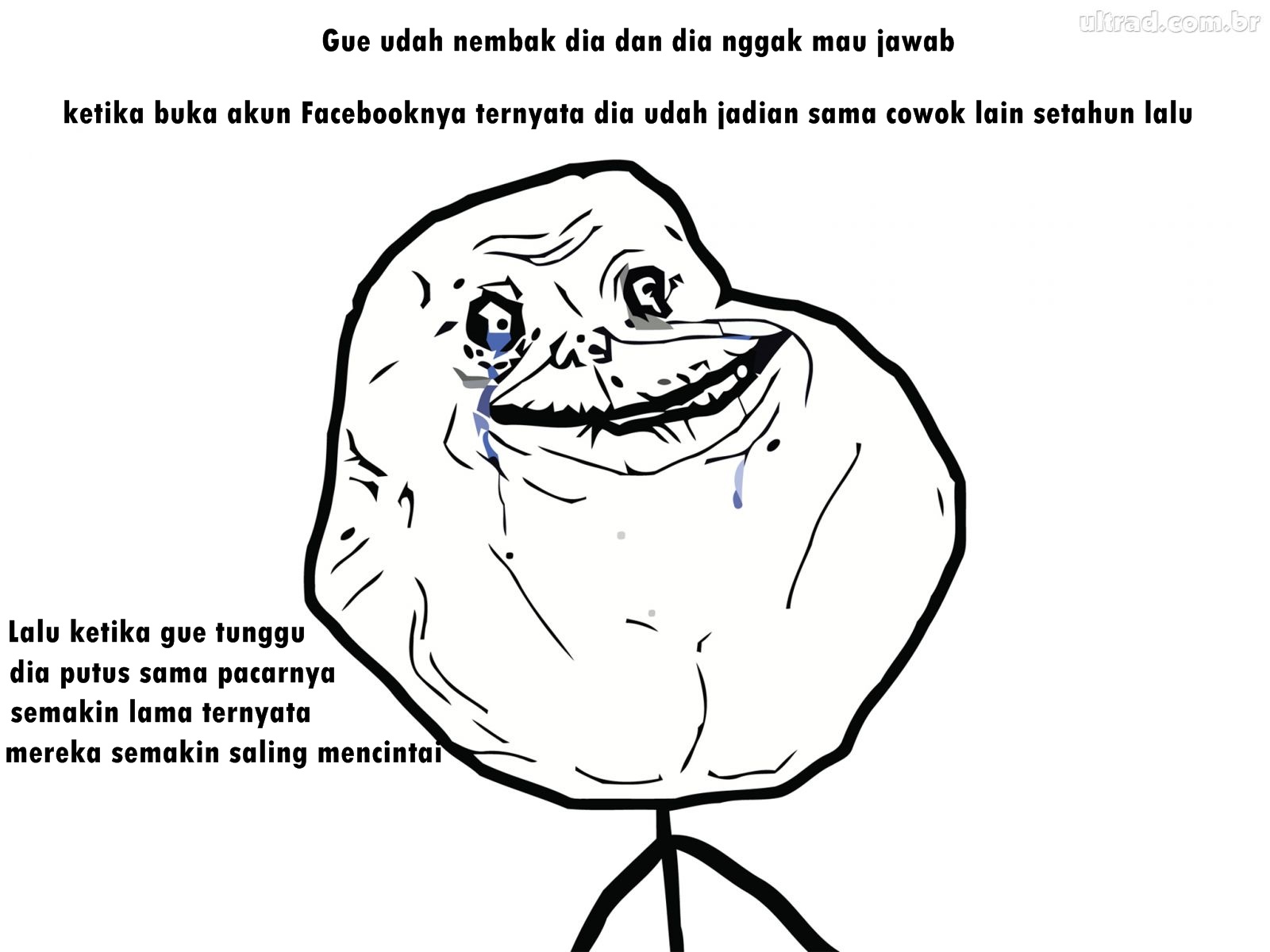 Meme Lucu Forever Alone Pos DP BBM