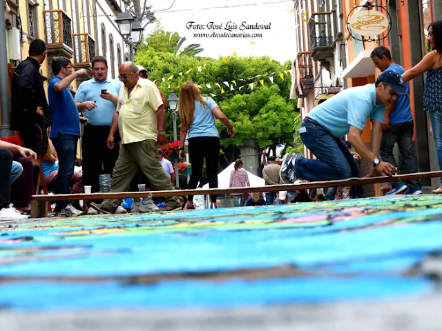 Fotos Alfombras Corpus 2015, Arucas, Gran Canaria