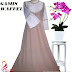 Gamis Waffel Coklat Pink - RP 100.000