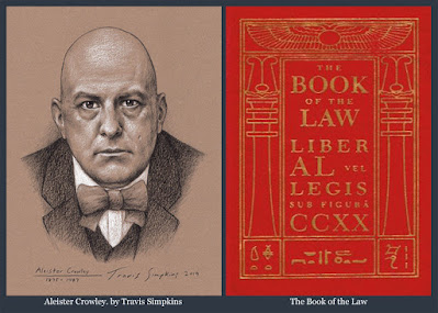 Aleister Crowley. Hermetic Order of the Golden Dawn. OTO. The Book of the Law. Thelema. by Travis Simpkins