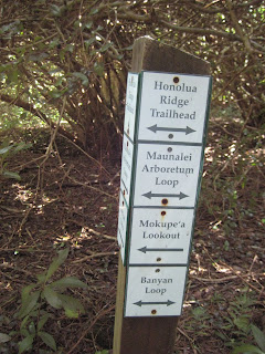 Well sign posted trail