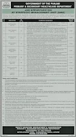medical officer job in Lahore/ government job in Lahore 2023