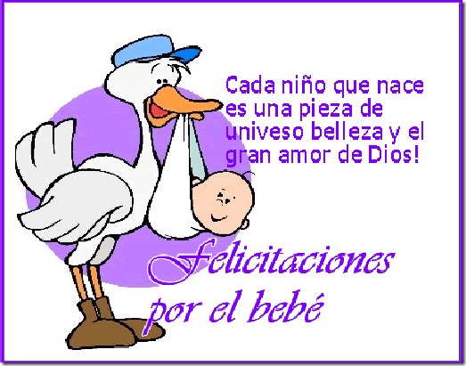 Tarjetas Para Felicitar La Llegada De Un Nuevo Bebe Compartir Tarjeta