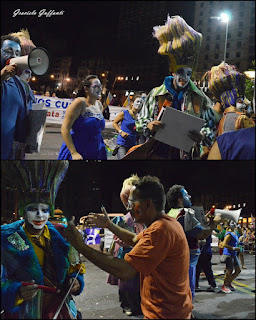 Desfile Inaugural del Carnaval. Uruguay. 2017 Murga La Mojigata