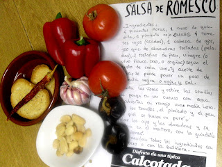 Receta de salsa Romesco.