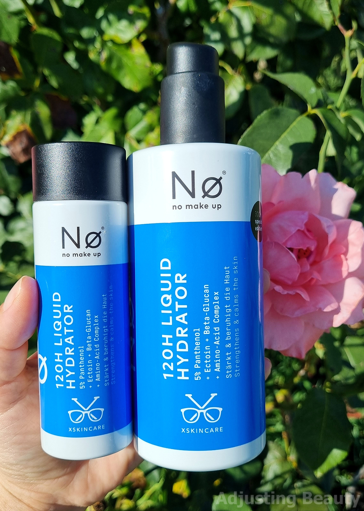 Afsnijden Kabelbaan Taille Review: Nø Cosmetics No Make Up 120H Liquid Hydrator - Adjusting Beauty