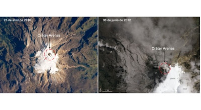 Volcan nevado del Ruiz