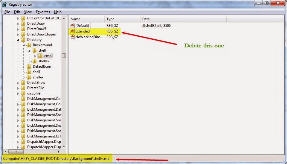 How to Enable "Open Command Window here" option in the Context menu in win xp/7/8.