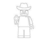 #12 Lego Coloring Page