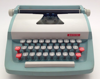 1960s toy typewriter.