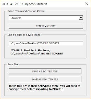 PES .TED File Extractor by SMcCutcheon