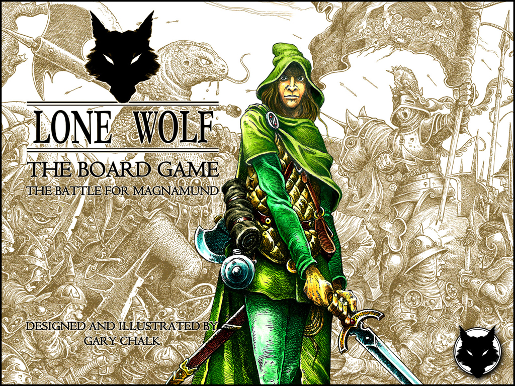Lone Wolf - The Board Game box cover