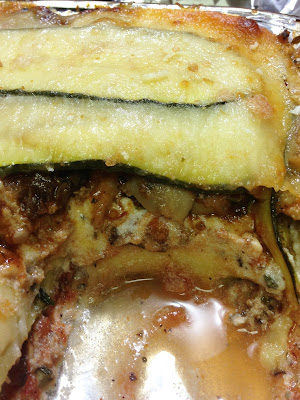 Veggie Lasagna- Made with Zucchini instead of pasta #dreamsmorerealthanreality