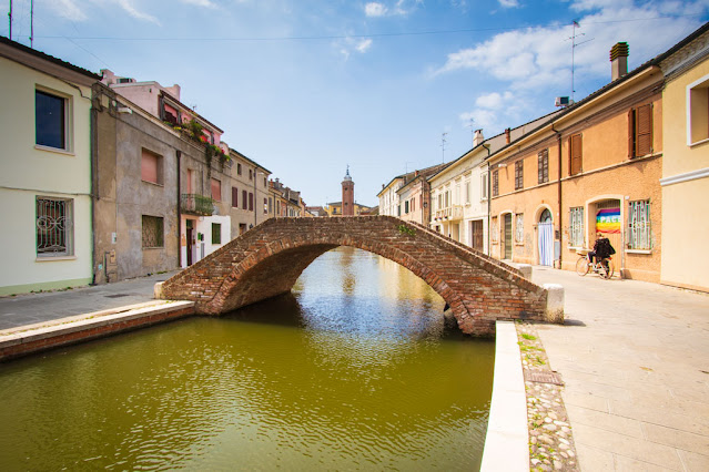 Ponte Pizzetti e ponte del Carmine-Comacchio