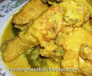 Resep Masakan Ayam Kapitan