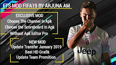  Arjuna AM started to actively release the latest FTS mod Download FTS MOD FIFA19 BY ARJUNA AM
