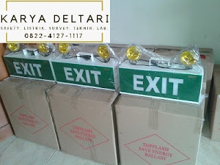 Jual Lampu Darurat Mata Kucing Topflash 2x10W di Bengkulu