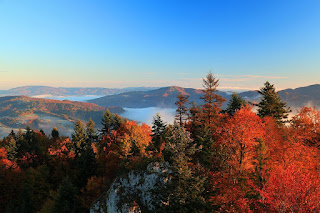 Pieniny jesienią