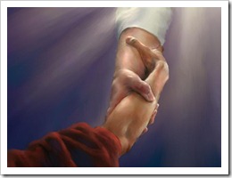 Mano de Dios y hombre