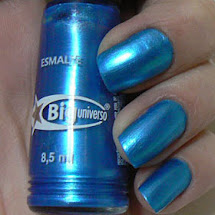 Esmalte metálico azul