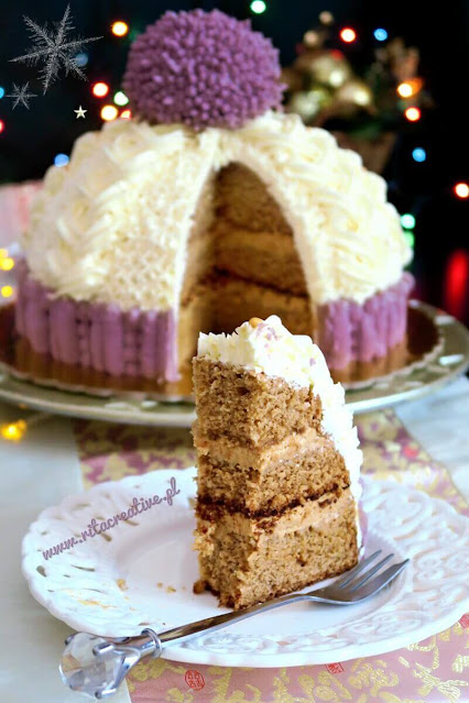 winter hat cake