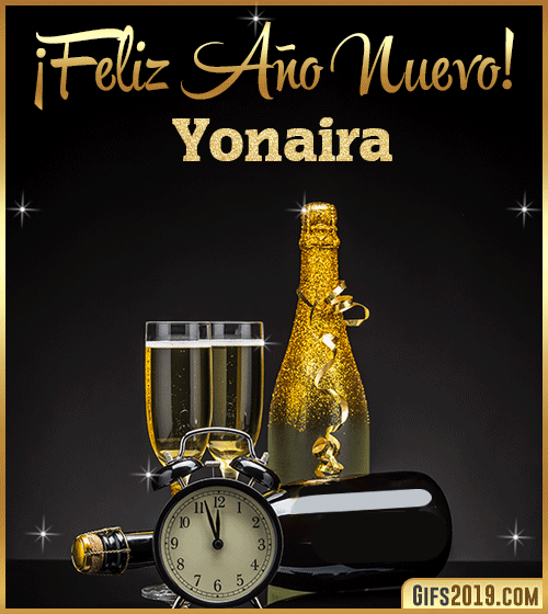 Feliz año nuevo yonaira