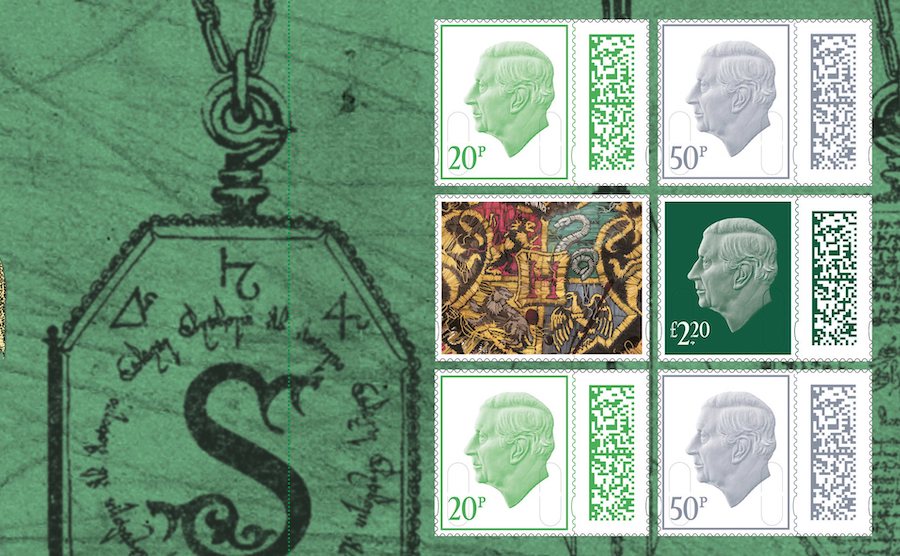 Harry Potter Set of 10 Royal Mail Postage Stamps 2018