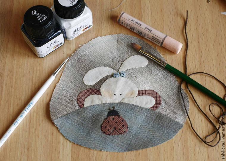 How to sew a Japanese purse, using the application. Quilting and patchwork. DIY Tutorial.