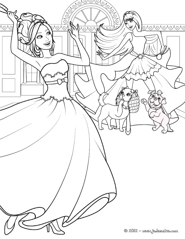 Download Barbie And The Diamond Castle Coloring Pages | Coloring Pages Gallery