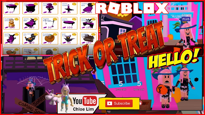 Roblox Gameplay Meepcity Trick Or Treat In Meepcity And Buying All The New Halloween Limited Furniture Loud Warning Steemit - meepcity house roblox