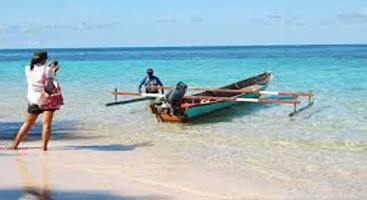 Um Island beach The magic island of Papua