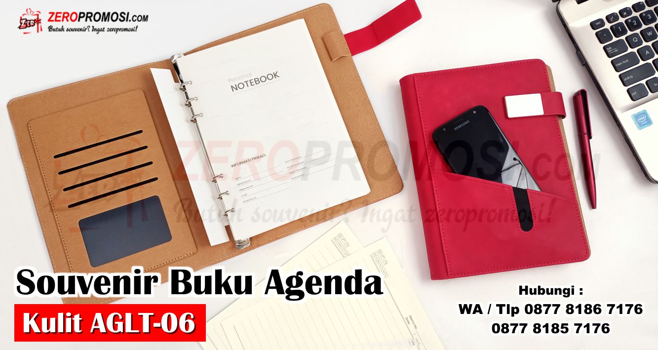 Notebook AGLT-06 Buku Agenda Binder Cover Kulit, Promosi Buku Agenda Binder Hard Cover Kulit Kode AGLT-06 Eksklusif, BUKU CATATAN BUKU AGENDA AGLT-06, Promosi New Product Buku Agenda Kulit AGLT-06, Buku Agenda Kulit Promosi Kode ALGT-06, Souvenir Buku Agenda Kulit Mewah AGLT-06, Agenda Semi Kulit AGLT06 With Pocket  Custom Logo, Buku Agenda Kulit AGLT06