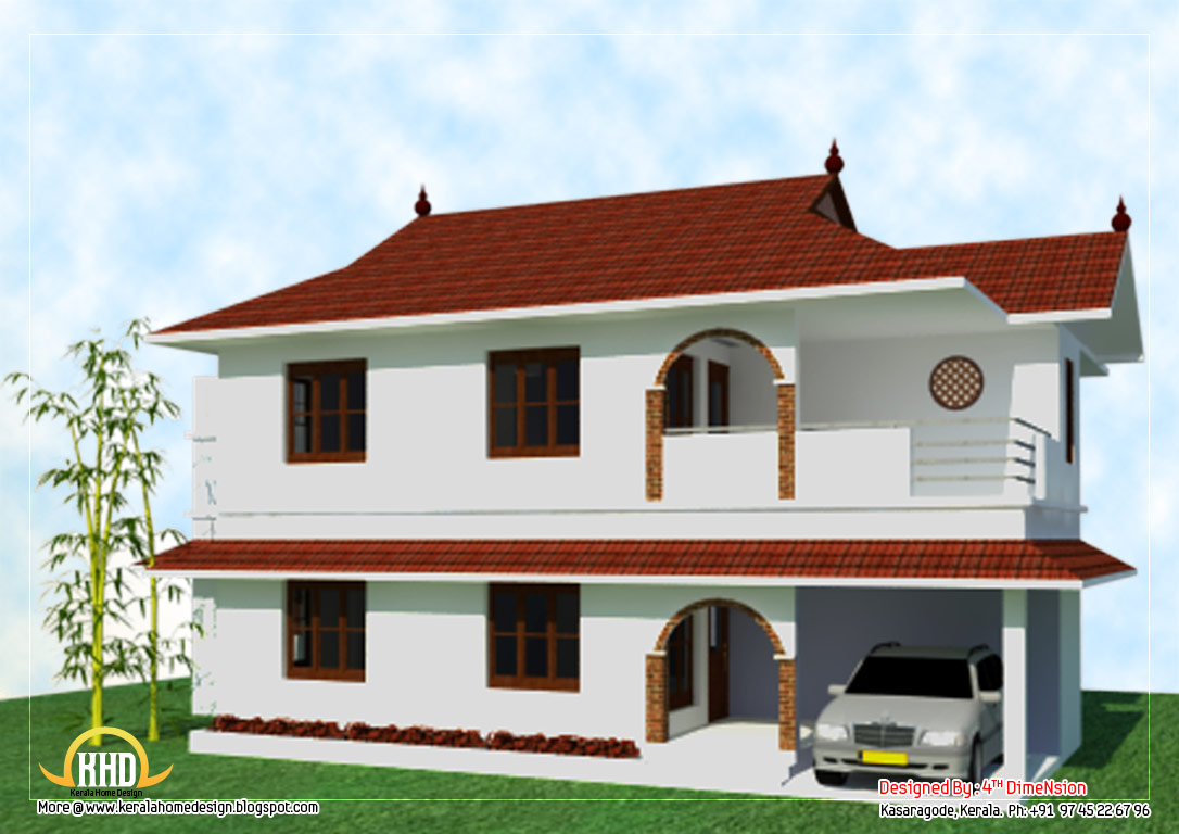 2 Story House Elevation Plans