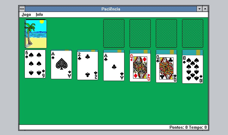 Jogo de cartas 'Paciência' vai voltar ao Windows