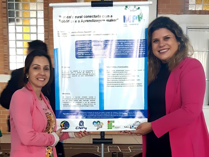 Escola rural de Gravataí conquista 2º lugar em mostra de robótica no Paraná