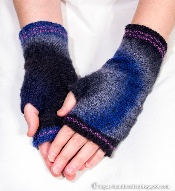 Pöidlast alustatud randmesoojendajad / Wrist Warmers