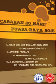 #Cabaran20Hari Puasa/Raya 2015