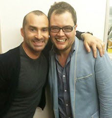 Me and Alan Carr