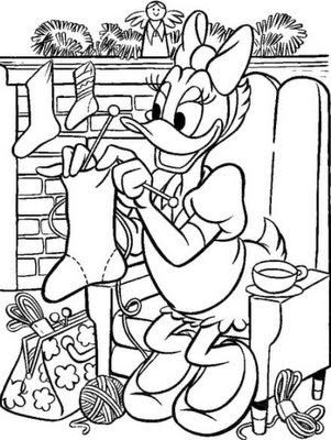 free disney christmas printable coloring pages for kids