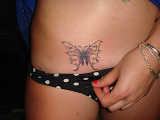 sexy butterfly tattoo