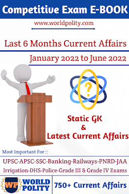 Download Last 6 Months Current Affairs 2022 PDF from January 2022 to June 2022 by World Polity