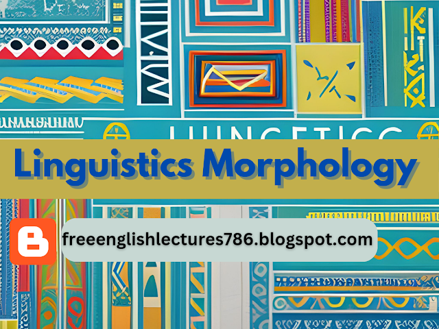 An illustration representing the concept of linguistics morphology.