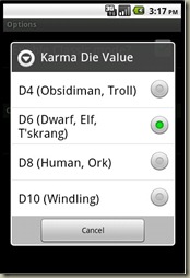 EDDR - Karma Options